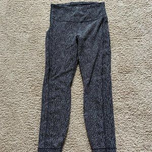 Athleta Pebbled Color Fabric Legging